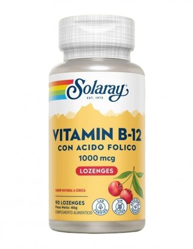 Vitamin B-12 con Ácido Fólico