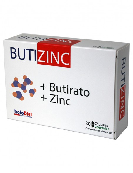 Butizinc 30 cápsulas vegetales trofodiet