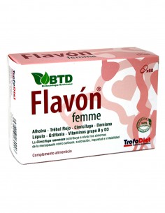 Flavon femme 60 cápsulas de trofodiet